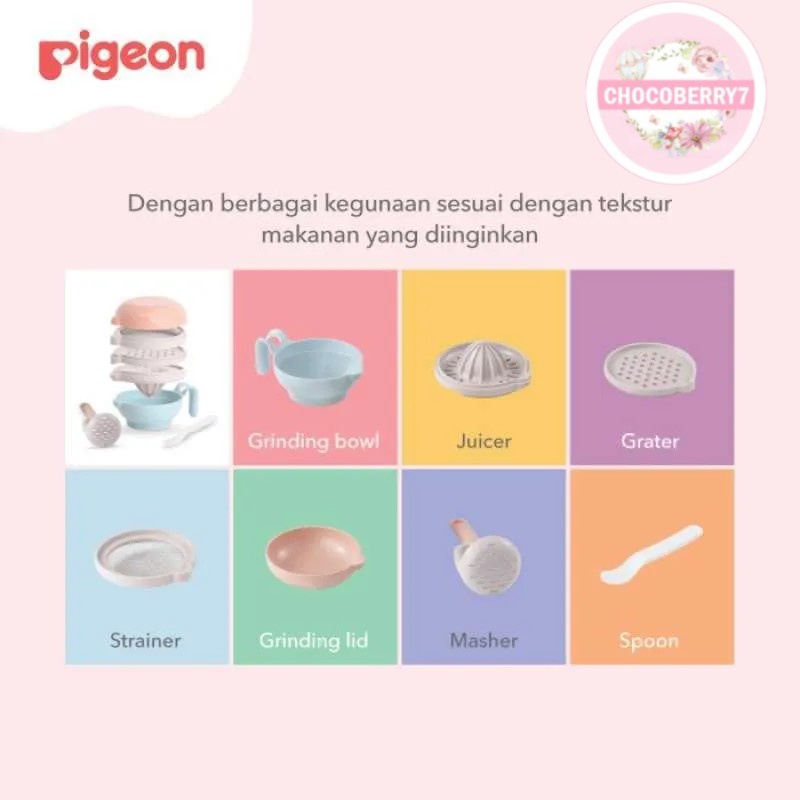Pigeon Home Baby Food Maker Alat MPASI Bayi Kemasan BARU
