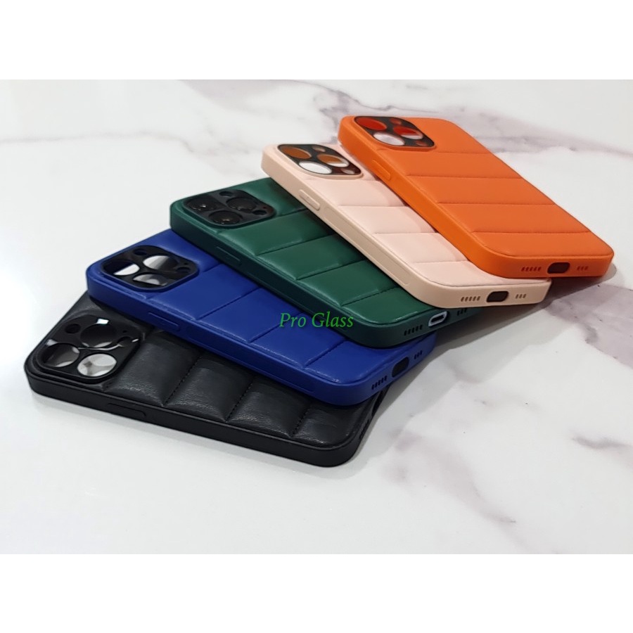 C139 Iphone 11 / 11 PRO / 11 PRO MAX / 12 / 12 PRO / 12 PRO MAX / 13 / 13 PRO / 13 PRO MAX PUFF Leather Silicone Case