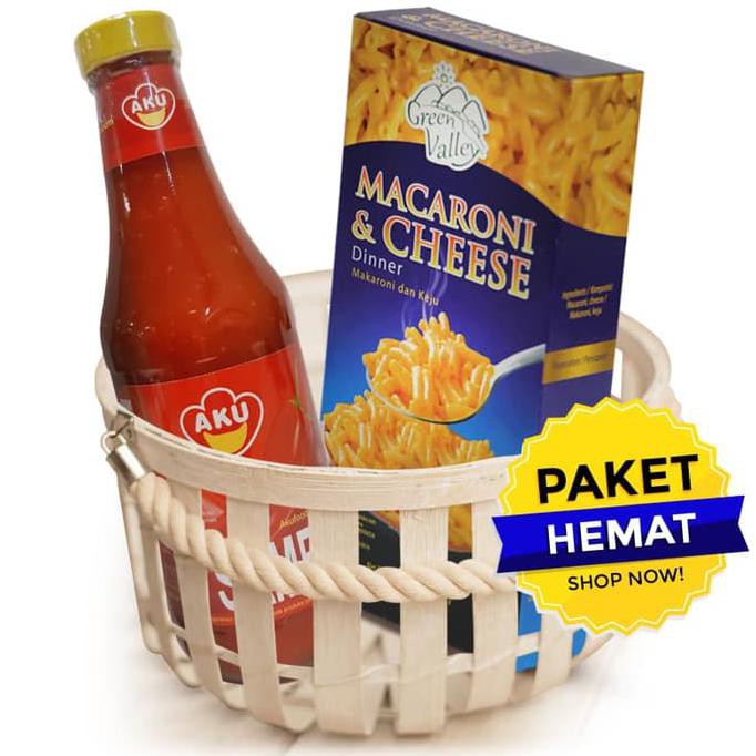 

TERPOPULER Paket Hemat Aku Saus Sambal + Green Valley Macaroni and Cheese MURAH