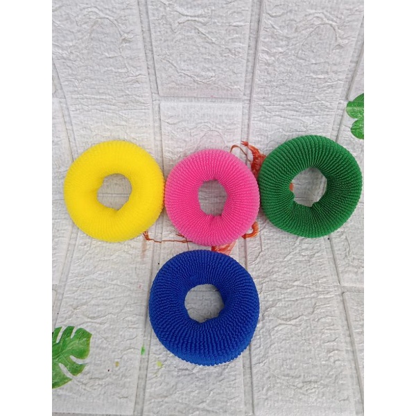 [JUMBO] IKAT RAMBUT DONAT WARNA SATUAN