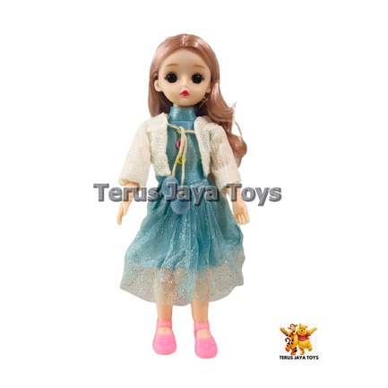 NEW BONEKA BERBY KAKI TANGAN BISA DITEKUK  / MAINAN ANAK PEREMPUAN / MAINAN KADO BONEKA TEKUK MURAH-No.8