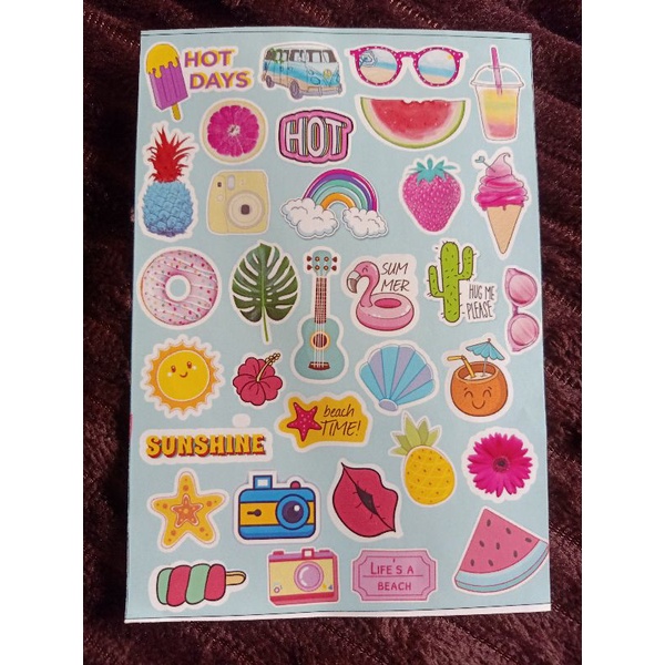 

Sticker Unik Karakter Binatang & Bendera untuk Anak / Journal
