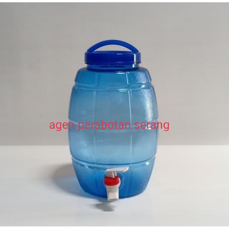 Galon Air Minum isi ulang 6 Liter + Kran / Dispenser Air Minum Mila