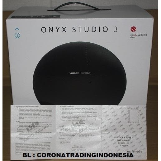Promo Speaker Harman Kardon Onyx 3 Garansi RESMI 1 tahun ORIGINAL Limited
