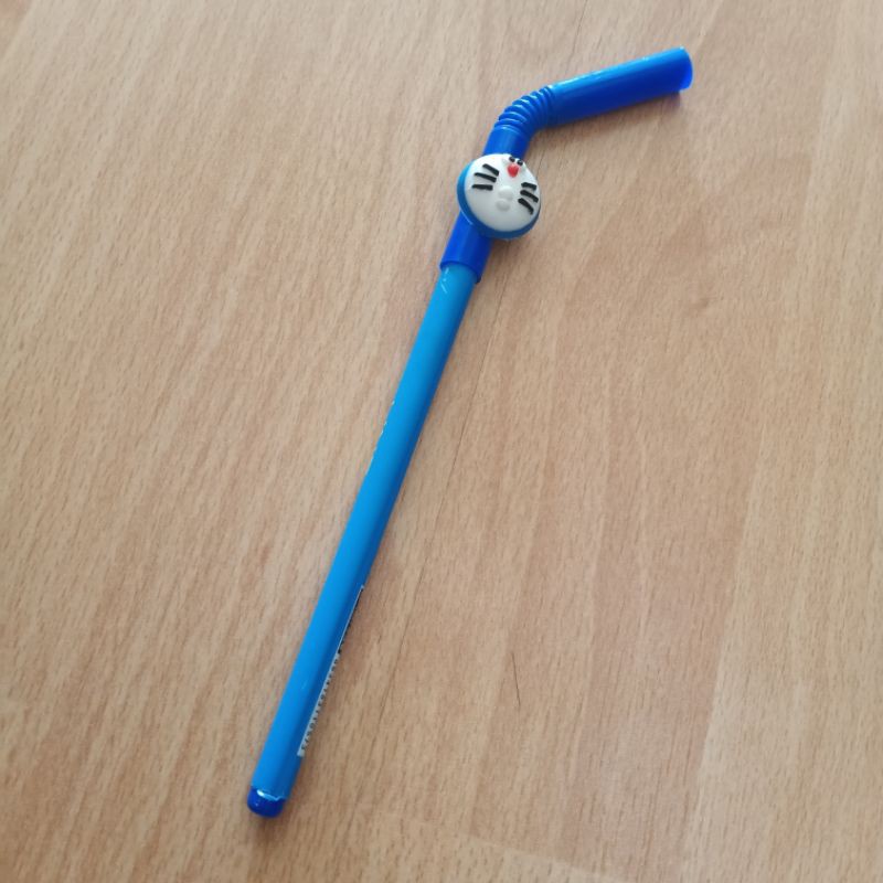 

Pulpen doraemon/pulpen sedotan