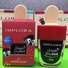Implora Cheek & Liptint Vampire blood No.1