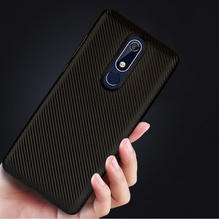 Xiaomi Redmi 8 Soft Case FIber Carbon