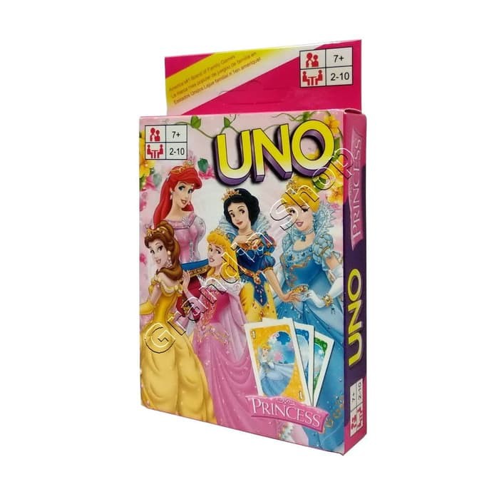 Trend - Kartu Uno Karakter Disney Princess Mainan Anak - [DNY]