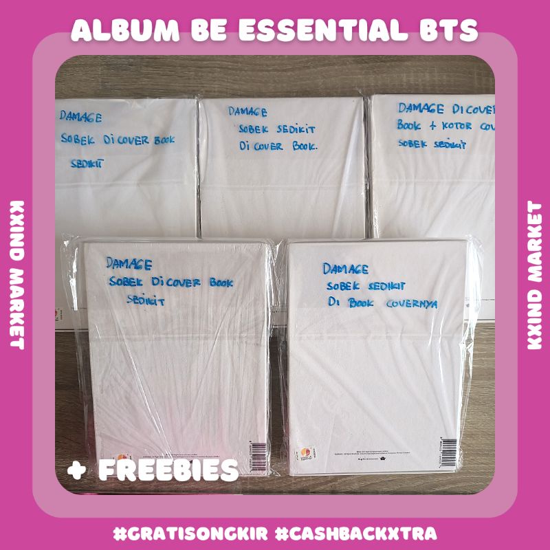 [ DAMAGE ] Album BTS BE Essential / album BTS / album only bts