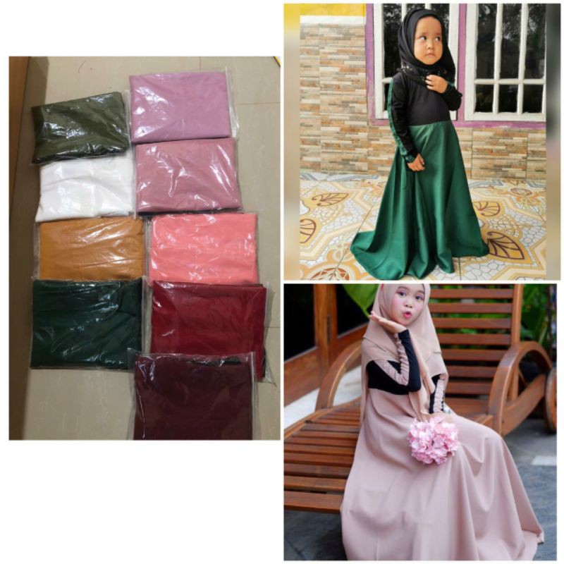 Dress kanna kids 2 - 6 tahun by sarkis hijab