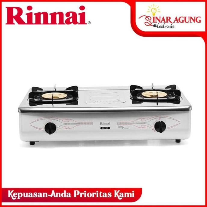 Jual Rinnai Ri 712 T Grande Series Kompor Gas 2 Tungku Indonesia Shopee Indonesia