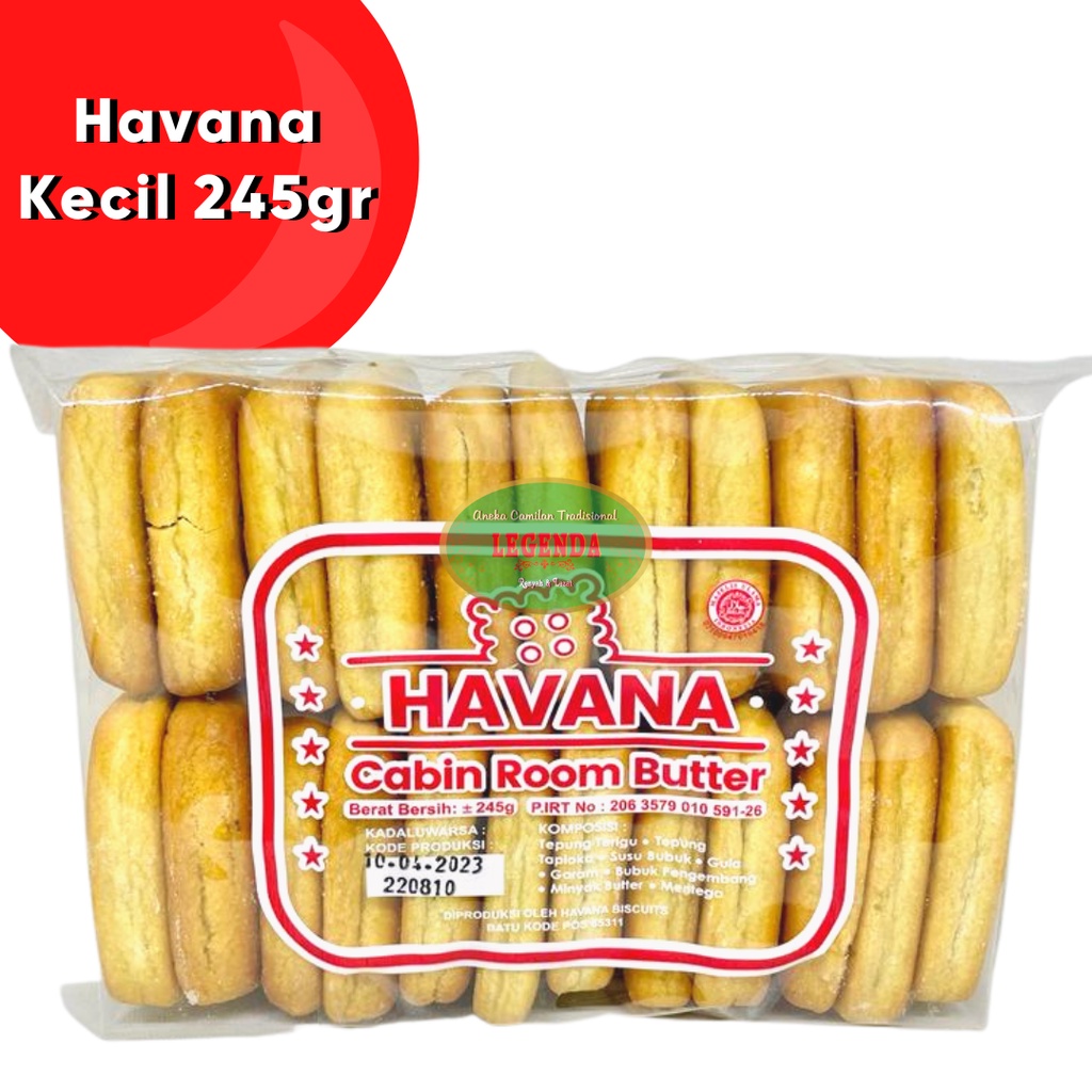 Biskuit Gabin Havana Kecil 245 gram