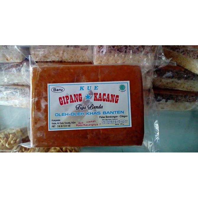 

Gipang / Aneka Kue Gipang / Jipang Banten Dilapisi Kacang Titanium.Store1