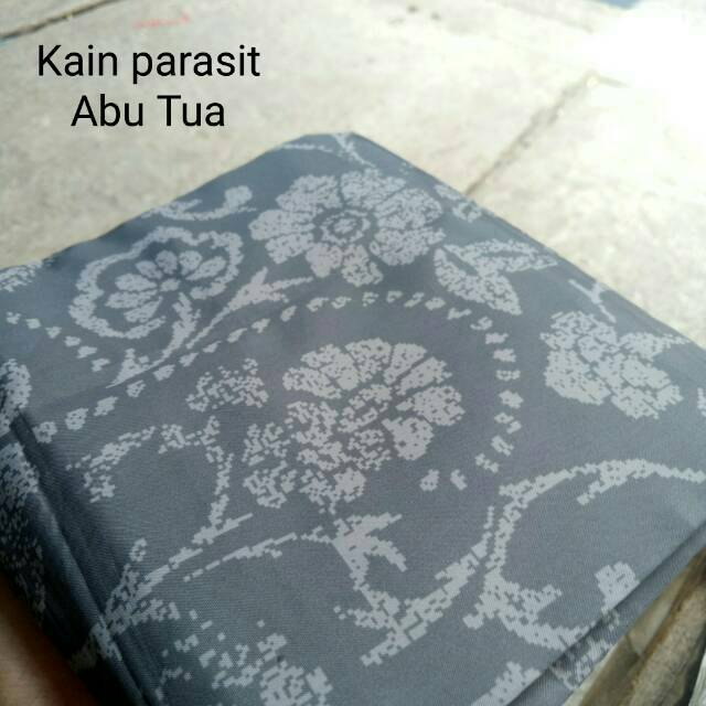BAHAN KAIN PARASIT MOTIF / BAHAN KAIN MURAH / BAHAN KAIN GULUNGAN (YARD)