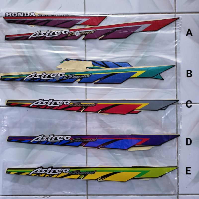 Striping Grand 1993 Standart | stiker bodi motor astrea grand bulus 93