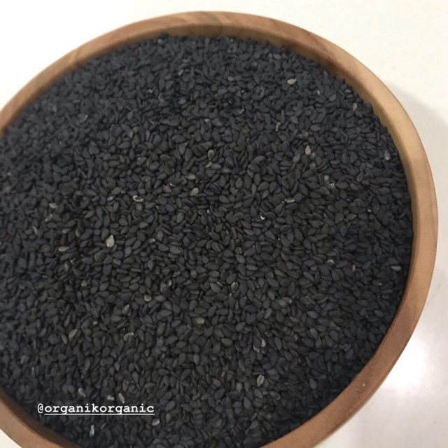 

Organik Wijen Hitam/ Organic Black Sesame 100 gram