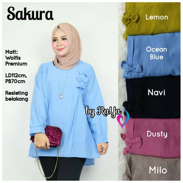 Blouse Wanita Jumbo / Blouse Atasan / Atasan Wanita Import Premium/ Blus Jumbo / Atasan Wanita Jumbo