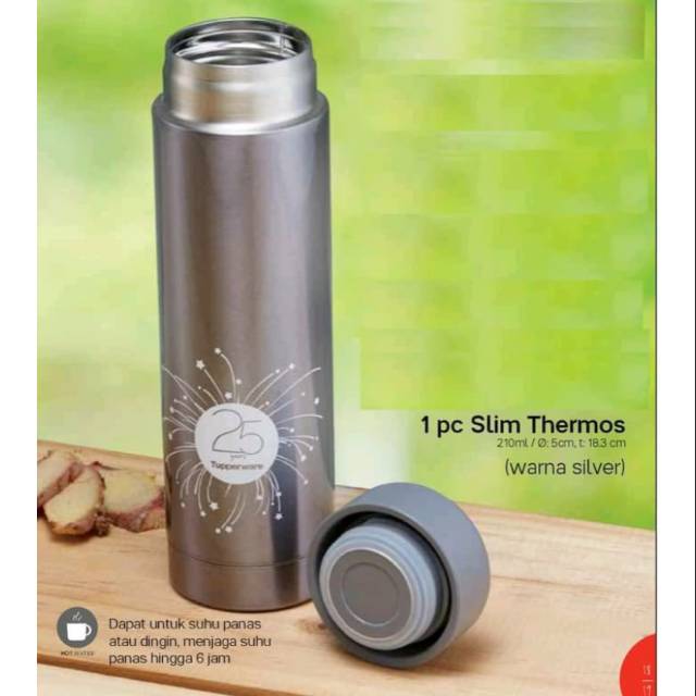 Slim termos ori tupperware