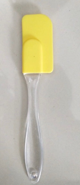 Spatula Silikon Mini - Peralatan Masak Spatula Kecil - Pengaduk Adonan - Spatula Adonan Kue Gagang