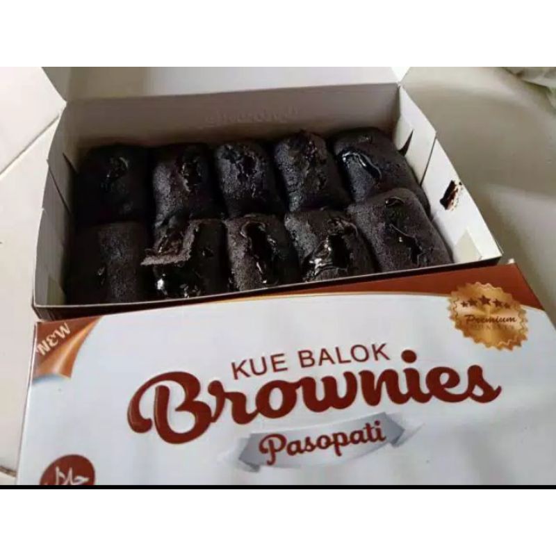 

kue balok brownies pasopati