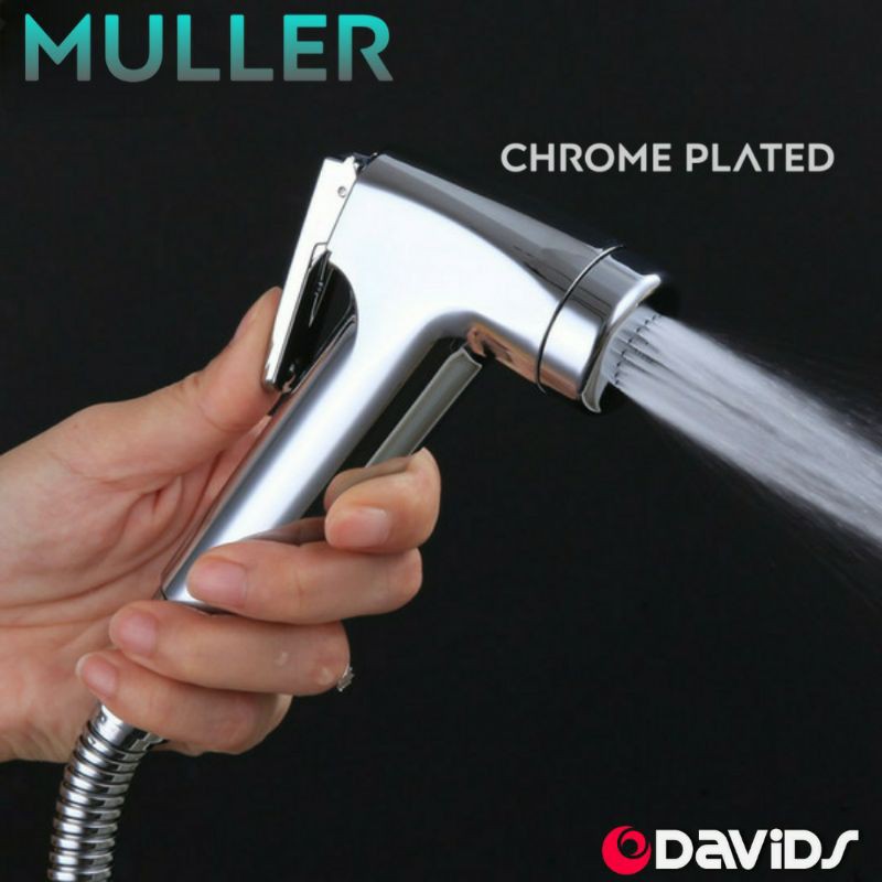 Jet Shower Toilet Cebok Closet Muller Chrome