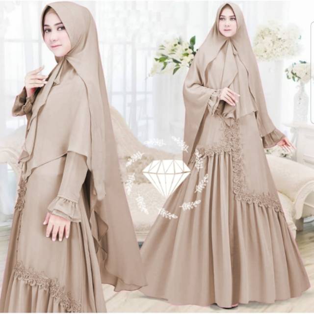 SYARI HANDAYANI MOSCREPE PREMIUM, GAMIS, MUSLIM