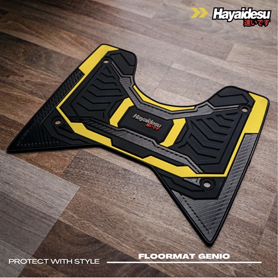 Karpet Motor Floor Mat GENIO Hayaidesu Body Protector Aksesoris Honda