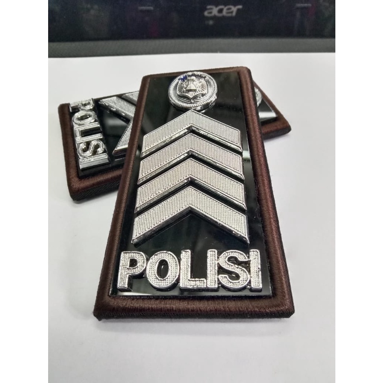 Pangkat PDH Polisi Bripka Mika List Coklat - Pangkat PDH Polisi Bripka Mika