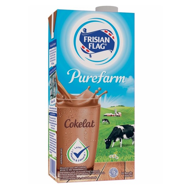 

Frisian Flag UHT Full Cream / Coklat 900 ml