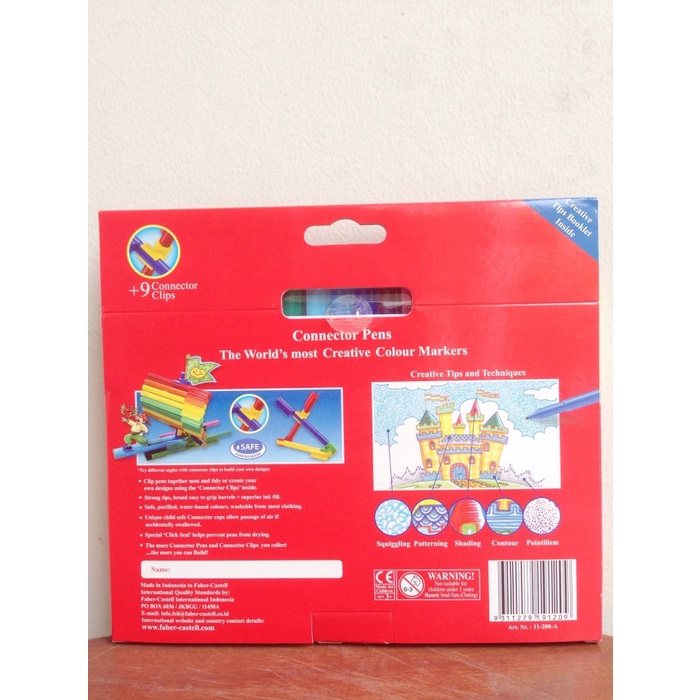 

Murah Spidol Faber-Castell 20 Connector Pens Limited