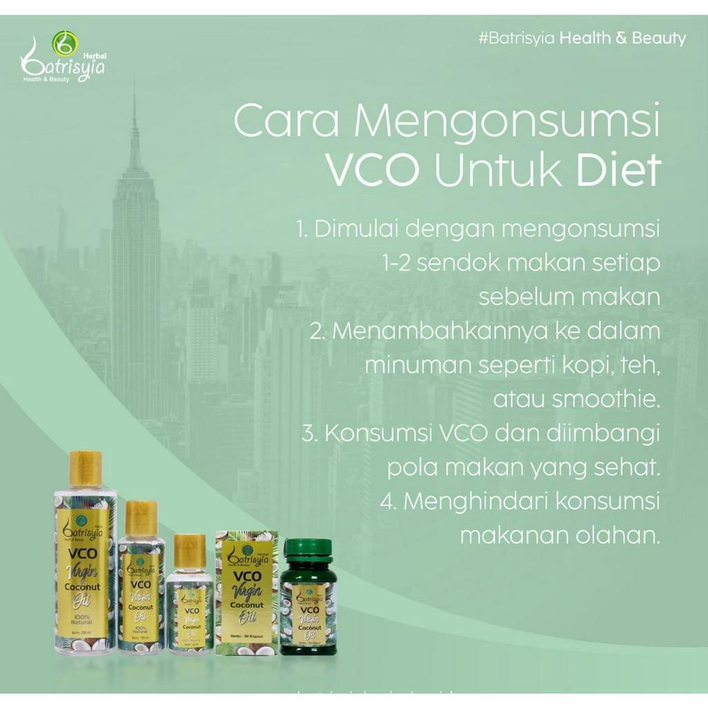 VCO Kapsul Batrisyia Herbal [90 caps]