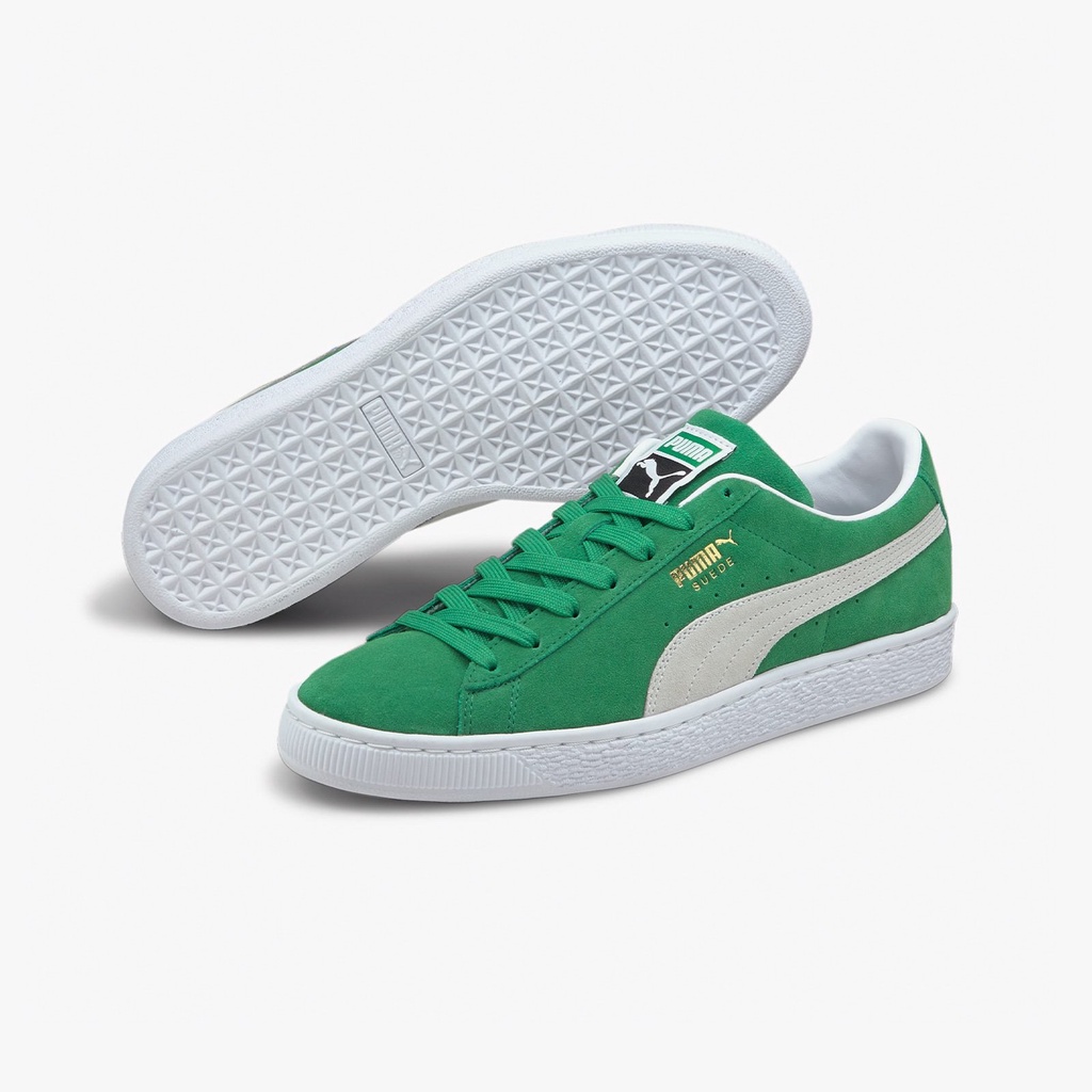 puma green and white