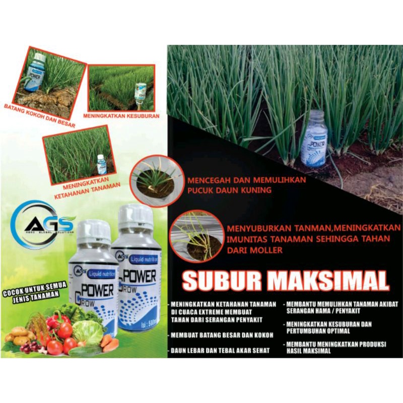 pupuk daun power grow 500ml