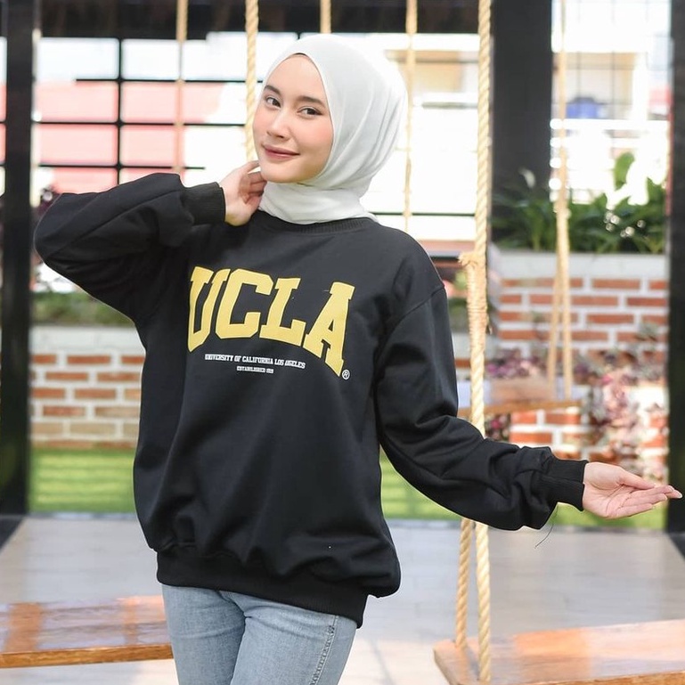 Ucla Sweater - Sweater Wanita Kekinian