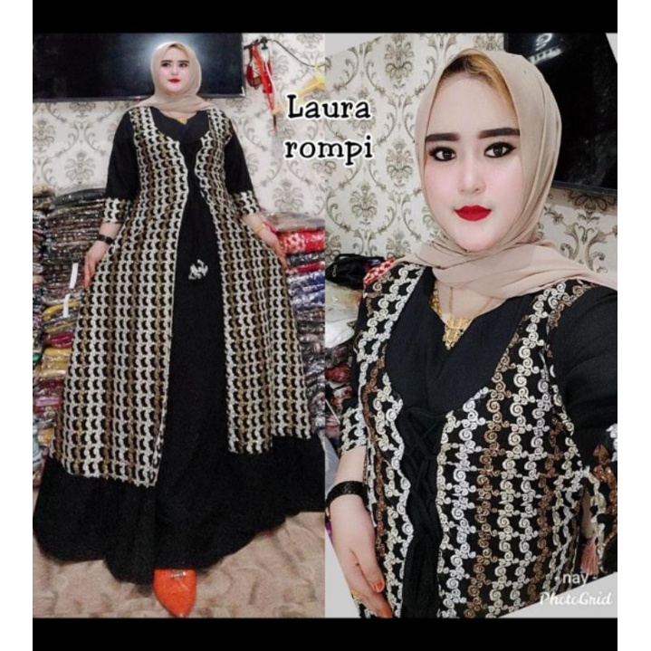 Gamis India Rompi Gamis Cerruty India Terbaru