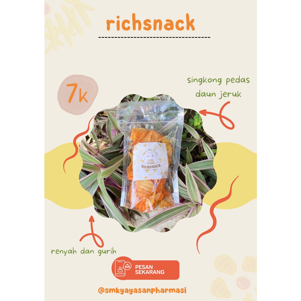 

singkong pedas daun jeruk