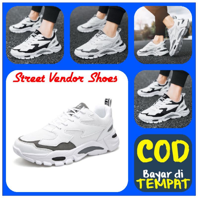 [COD] Sepatu Pria CLF Import Fashion Sepatu Import Pria Sekolah Kuliah Sepatu Murah Import