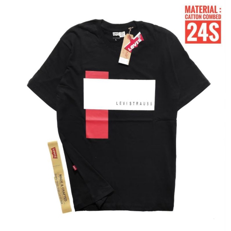 UPDATE STOK Baju Kaos Levis Lengan Pendek Pria Dewasa Premium