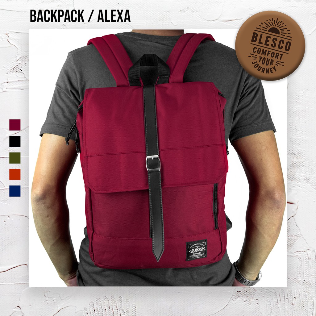 Tas Punggung/ Tas Wanita/ Ransel Laptop/ Tas Laptop/ Tas Sekolah/ Backpack/ Tas Al'quran/ Blesco