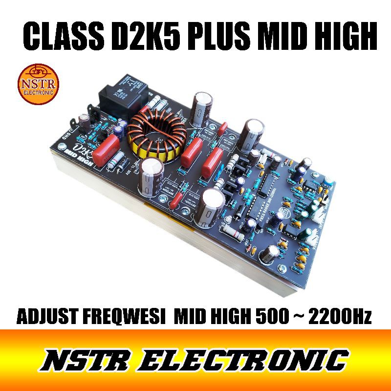 Class D 2K5 RMS 2500WATT FITUR SUB DAN MID