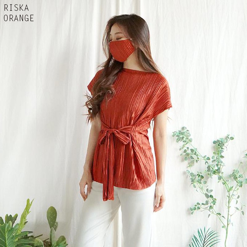 RISKA TOP - Atasan Wanita Blouse Wanita