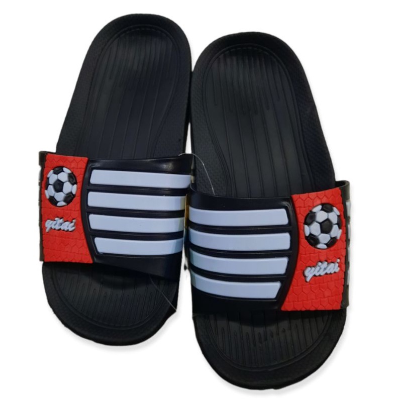 Yitai Selop Sandal Anak Laki laki garis bola