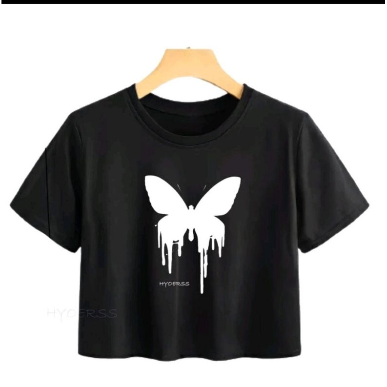 CROP TOP /TSHIRT CROP TOP OVERSIZE PREMIUM