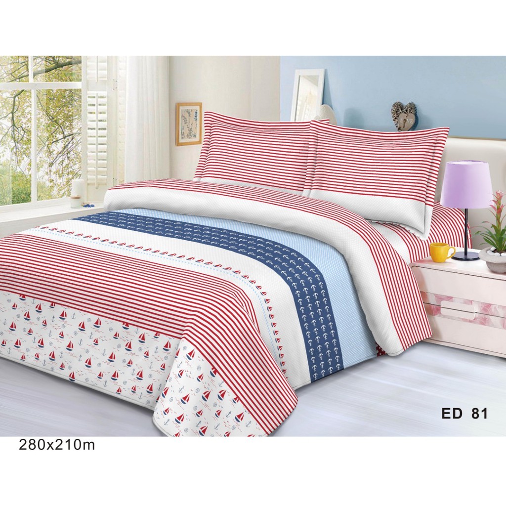 PULES Sprei Microtex Motif ED 81