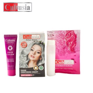  ASH  BLONDE  0 11 CULTUSIA  HAIR COLOUR CREAM 30ML SEMIR 