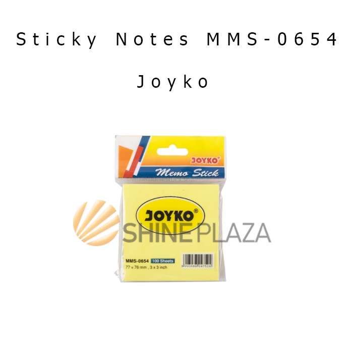 

Memo Stick Sticky Notes 654 - Kertas Memo Tempel Joyko MMS-0654