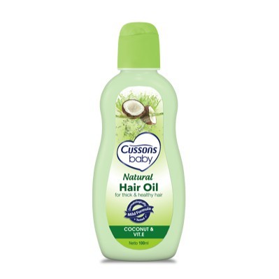 Cussons Baby Natural Hair Oil 100ML/ Minyak Rambut Bayi