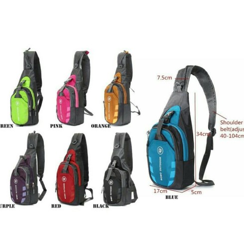 Trend-Tas Selempang Bahu BOBO OUTDOOR Tas Anti Air Waterproof