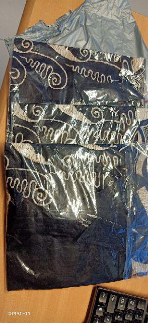 Distro Batik Hrb026 Kenongo Kemeja Tosca Pende Pekalongan Padi M L Xl Sogan Halus Kemeja Batik