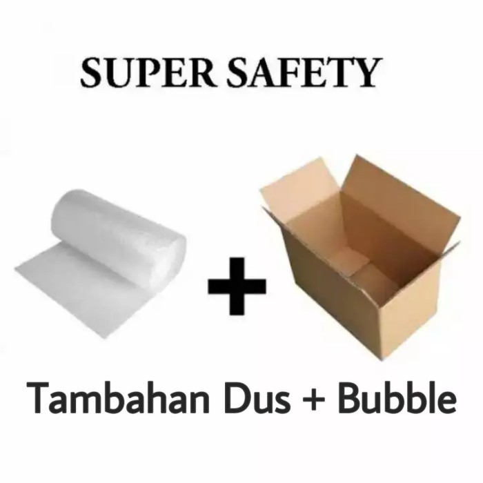 

Packing Super Aman Dengan Dus + Bubble Wrap Berlapis - Lapis